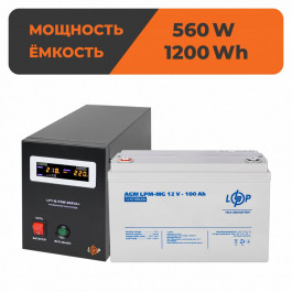   LogicPower B800 + мультигелевая батарея 1280 Ватт (20338)