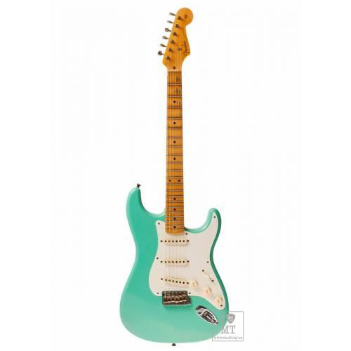 Fender CUSTOM SHOP LIMITED EDITION 1957 STRATOCASTER JOURNEYMAN RELIC AGED SEA FOAM GREEN - зображення 1