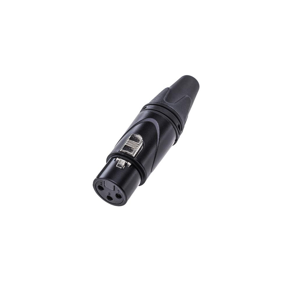 Maximum accoustics XLR Canon  XLR3FV.BL - зображення 1