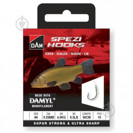 DAM Spezi Leaders Tench / №10 / 0.18mm 50cm / 10pcs (66533)