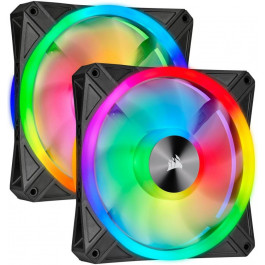   Corsair QL140 RGB 140mm PWM Dual Fan Kit RGB (CO-9050100-WW)