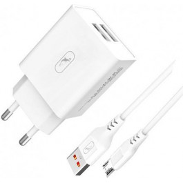   SkyDolphin SC30V 2xUSB 2.1A White (MZP-000114)