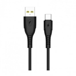   SkyDolphin S08T USB to Type-C 1m Black (USB-000563)