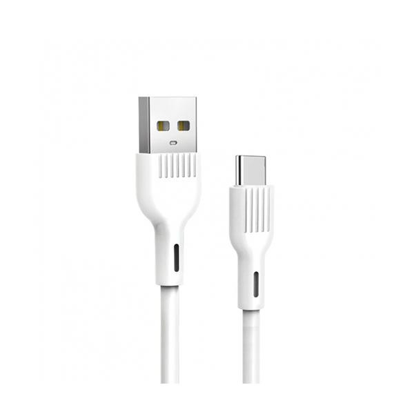 SkyDolphin S03T USB to USB Type-C 1m White (USB-000419) - зображення 1