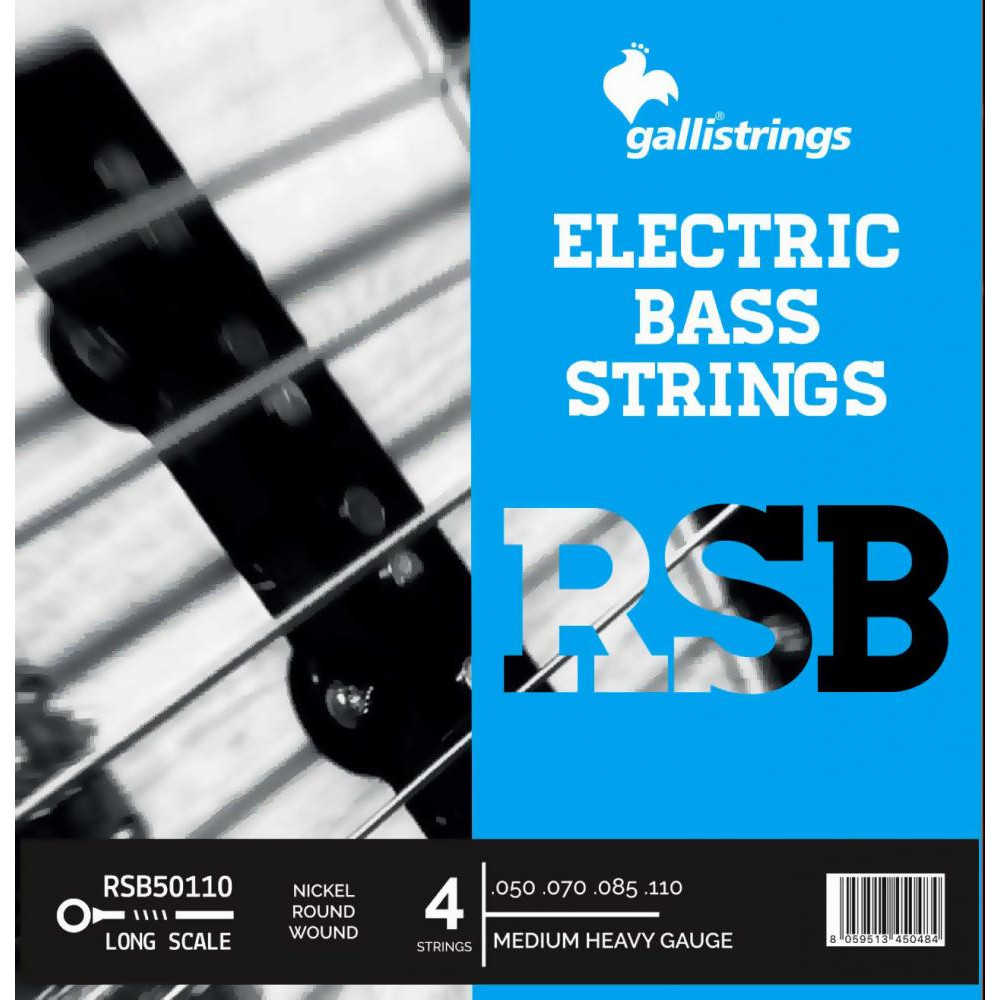 GALLI RSB50110 4 STRINGS MEDIUM HEAVY - зображення 1