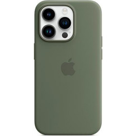   Apple iPhone 14 Pro Silicone Case with MagSafe - Olive (MQUH3)