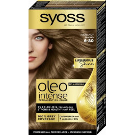   Syoss Краска для волос без аммиака  Oleo Intense 6-80 Золотистый русый, 115 мл (8410436246569)