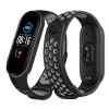 Crawford Technology Ремінець для браслета Xiaomi Mi Band 5/6 Sport Black/Gray - зображення 1