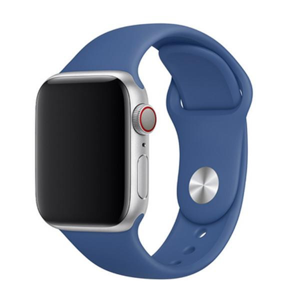 Epik Ремінець для Apple Watch 38mm/40mm Silicone Watch Band Delf Blue - зображення 1