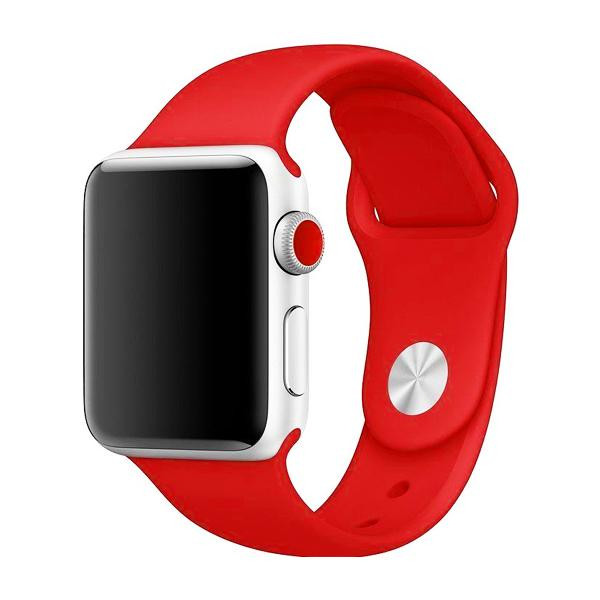 Epik Ремінець для Apple Watch 38mm/40mm Silicone Watch Band Red - зображення 1