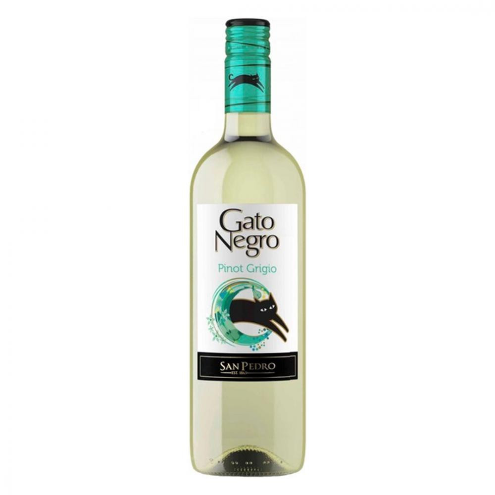 Gato Negro Вино  Pinot Grigio біле сухе 12.5%, 750 мл (7804300151034) - зображення 1