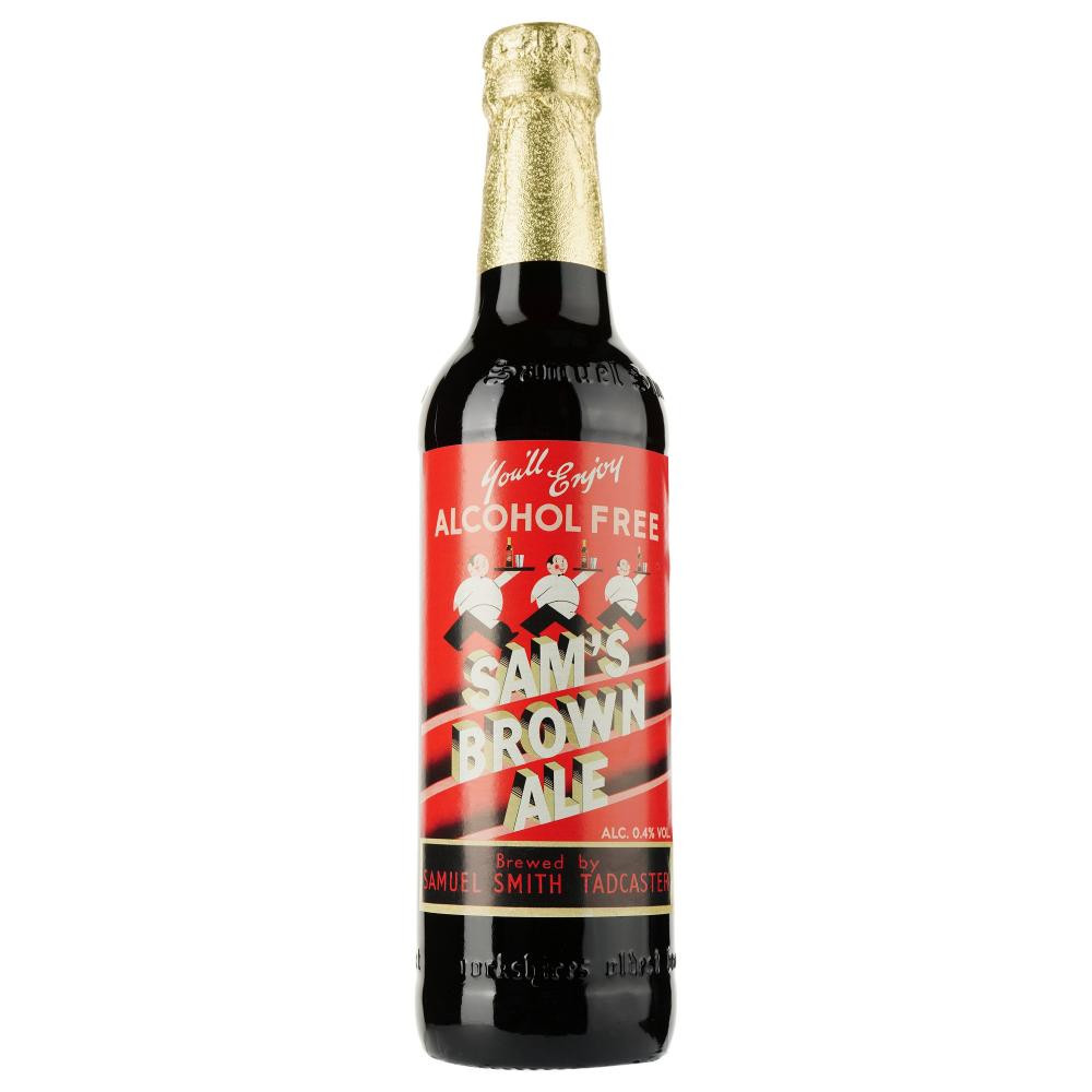 Samuel Smith Пиво  Sam's Brown Ale, темне, безалкогольне, 0,4%, 0,36 л (812949) (5010149201454) - зображення 1