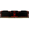 GOODRAM 16 GB DDR4 3200 MHz IRDM X BLACK (IR-X3200D464L16A/16G) - зображення 1