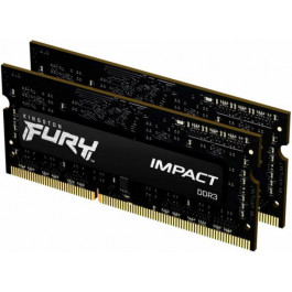   Kingston FURY 32 GB (2x16GB) SO-DIMM DDR4 2666 MHz Impact (KF426S15IB1K2/32)