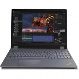   Lenovo ThinkPad P16 Gen 2 Storm Gray (21FA0021US)