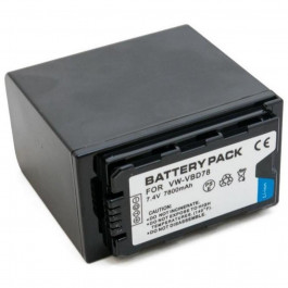   ExtraDigital Аккумулятор для Panasonic VW-VBD78 (7800 mAh) - BDP2694