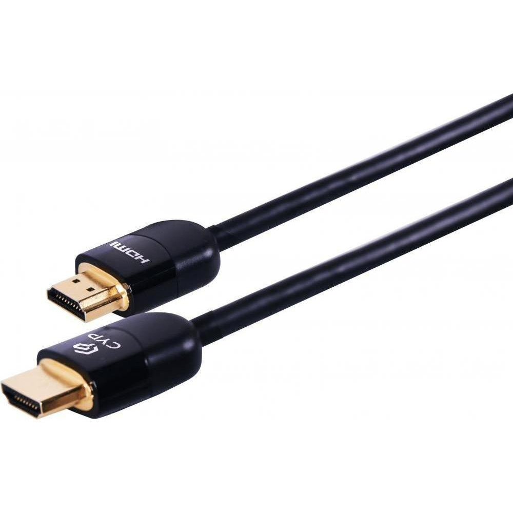 Cypress HDMI CBL-H300-050 Premium 4K 28AWG 5m Black (CBL-H300-050) - зображення 1