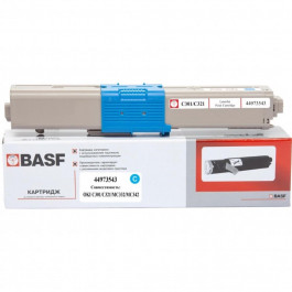   BASF Картридж для OKI C301/C321/ MC332/MC342 44973543 Cyan (KT-44973543)