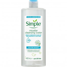   Simple Міцелярна вода  Micellar Cleansing Water Pentavitin & Prebiotic 400 мл (8710908711619)