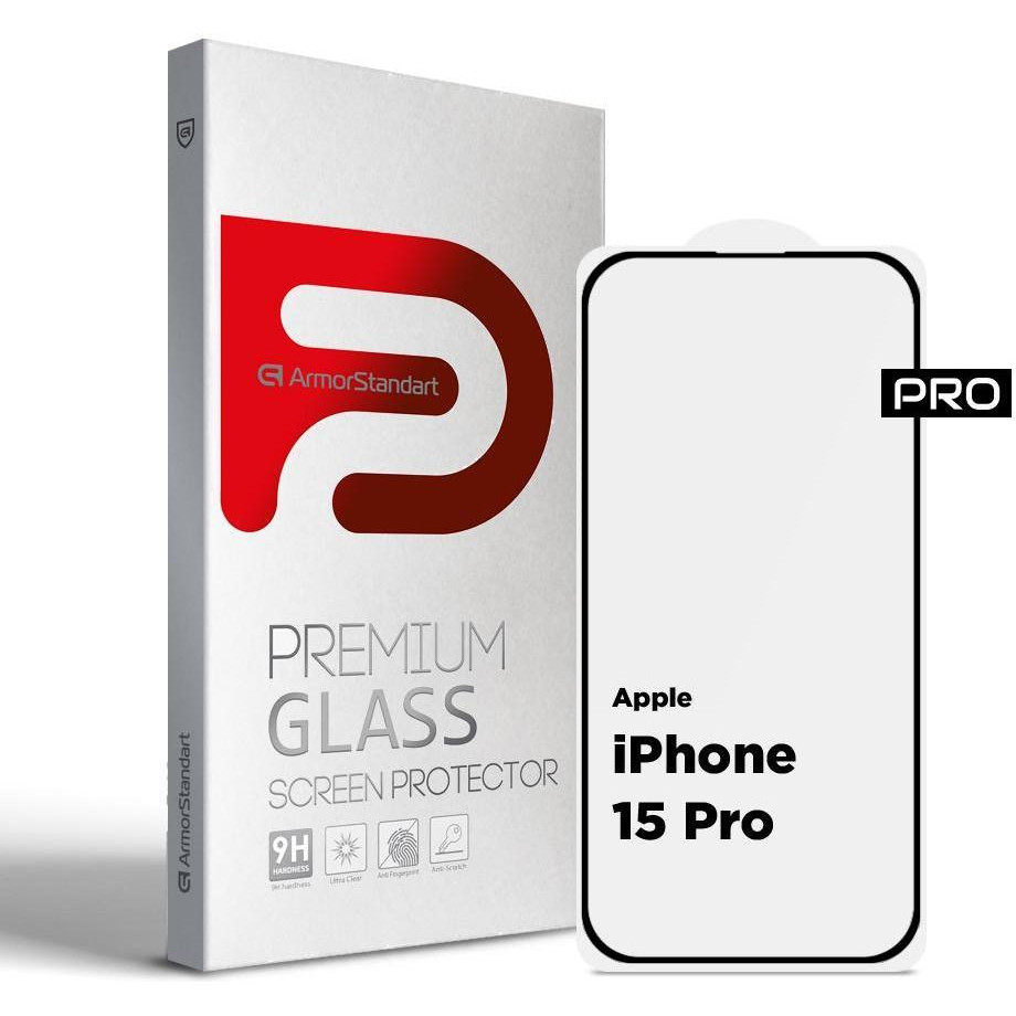 ArmorStandart Скло захисне  Pro Apple iPhone 15 Pro (ARM71484) - зображення 1