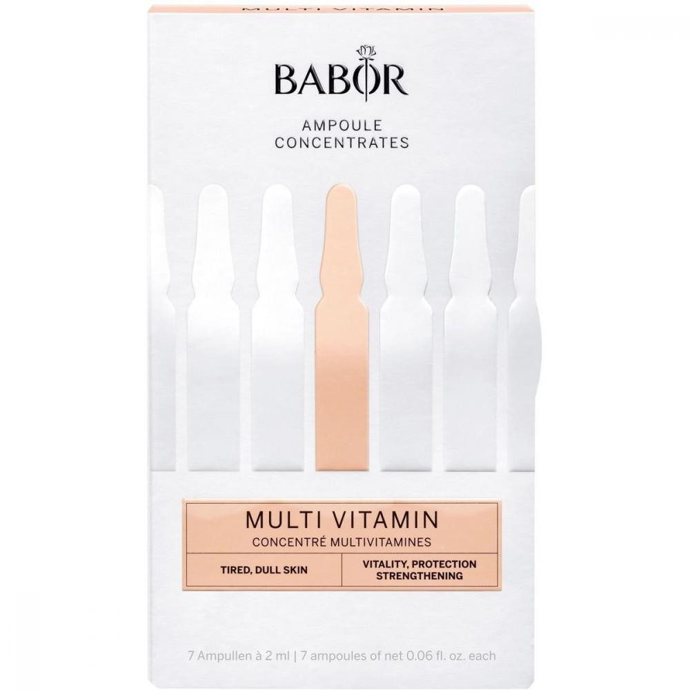 Babor Зміцнювальні ампули для обличчя Babоr Ampoule Concentrates Multi Vitamin 2 мл х 7 шт (4015165358725) - зображення 1