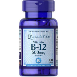   Puritan's Pride Vitamin B-12 500 mcg 100 tabs