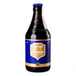   Chimay Пиво  Blue темное нефильтрованное 9% 0.33 л (5410908000036)