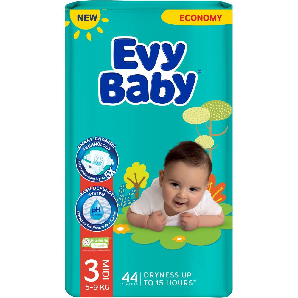 Evy Baby Midi 3, 44 шт - зображення 1