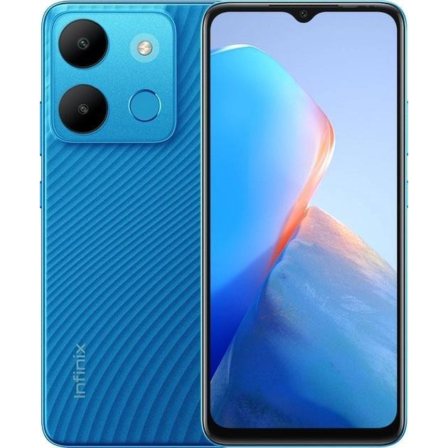 Infinix Smart 7 3/64GB Peacock Blue - зображення 1