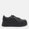 PUMA Жіночі кеди низькі Puma Mayze Stack Lthr Wns 38441202 40 (6.5UK) 25.5 см Puma White-Puma Black (4065 - зображення 1