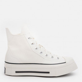   Converse Жіночі кеди високі  Chuck 70 De Luxe Squared Hi A06436C-286 39.5 (6.5US) 25 см Білі (194434654042)