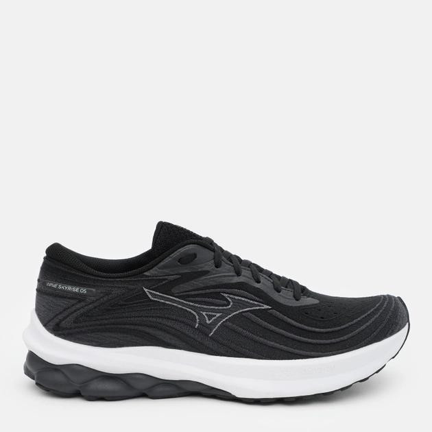 Mizuno Чоловічі кросівки для бігу  Wave Skyrise 5 J1GC240904 40.5 (7UK) 26 см Black/White/Cayenne (50594317 - зображення 1