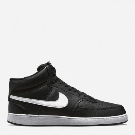   Nike Чоловічі кеди високі  Court Vision Mid Nn DN3577-001 40 (7US) 25 см Black/White-Black (195243507666)