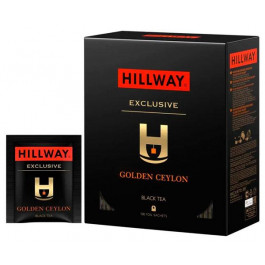   Hillway Чай чорний Exclusive Golden Ceylon 100 шт. 100 г (8886300990584)