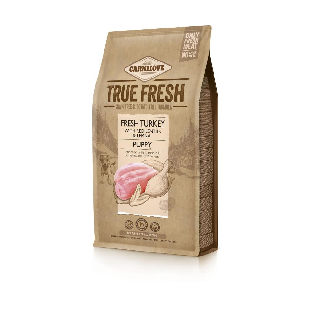 Carnilove True Fresh Turkey Puppy 4 кг (8595602558421) - зображення 1