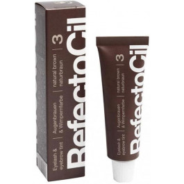   RefectoCil Фарба для брів і вій  Eyelash and Eyebrow 3.0 Natural Brown, 15 мл