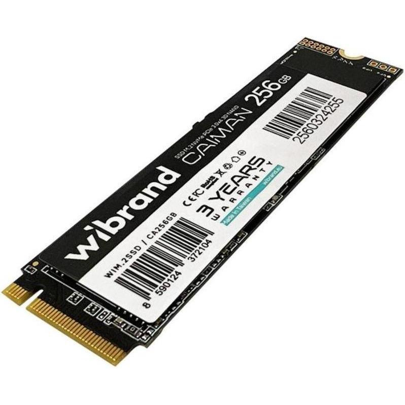 Wibrand Caiman 256GB M.2 NVMe (WIM.2SSD/CA256GB) - зображення 1