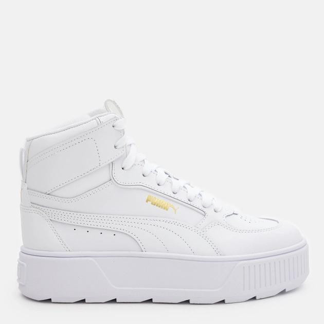 PUMA Жіночі кеди високі  Karmen Rebelle Mid 38721301 40.5 (7) 26 см  White- White (4065449445122) - зображення 1