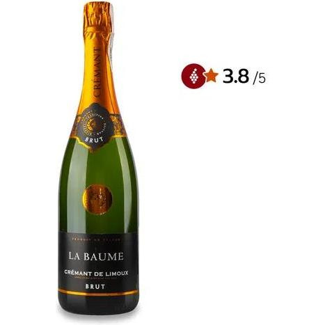 Domaine de la Baume Вино ігристе  Cremant de Limoux, 0,75 л (3500610106927) - зображення 1