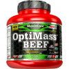 Amix OptiMass Beef Gainer 2500 g /50 servings/ Double Fudge Chocolate - зображення 1