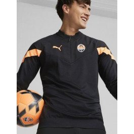   PUMA Спортивна кофта  FC Shakhtar Training ? Zip Top Pro 76723306 M  Black-Neon Citrus (4064537995303)