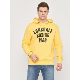   Lonsdale Худі чоловіче  117304-4100 L Yellow/Black (4251522395143)