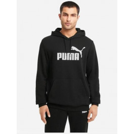   PUMA Худи  Ess Big Logo Hoodie 58668801 S Black (4063697319271)