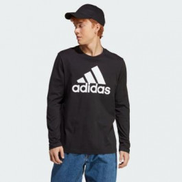   Adidas Чорна чоловіча футболка  M BL SJ LS T IC9308