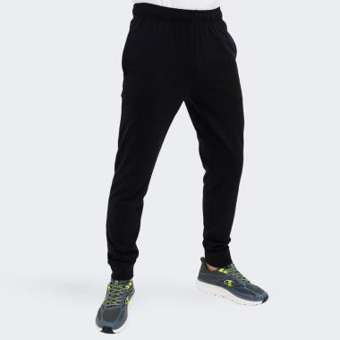 Champion Чорні чоловічі спортивнi штани  Rib Cuff Pants cha217434-NBK - зображення 1