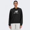 New Balance Чорна жіноча кофта  Hoodie NB Stacked Logo nblWT41504BK - зображення 1