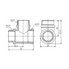 SD Forte Трійник  3/4" ВЗЗ SF36520 - зображення 2