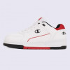 Champion Білі чоловічі кеди  low cut shoe rebound heritage low chaS22030-WHT/RED - зображення 1