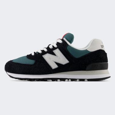 New Balance Чорні чоловічі кросівки  model 574 nblU574MGH - зображення 1