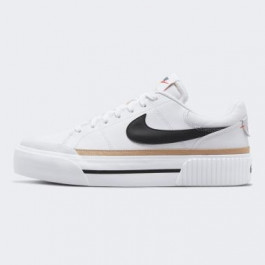 Nike Женские кеды низкие  Court Legacy Lift DM7590-100 40.5 (9US) 26 см Белые (196149219127)